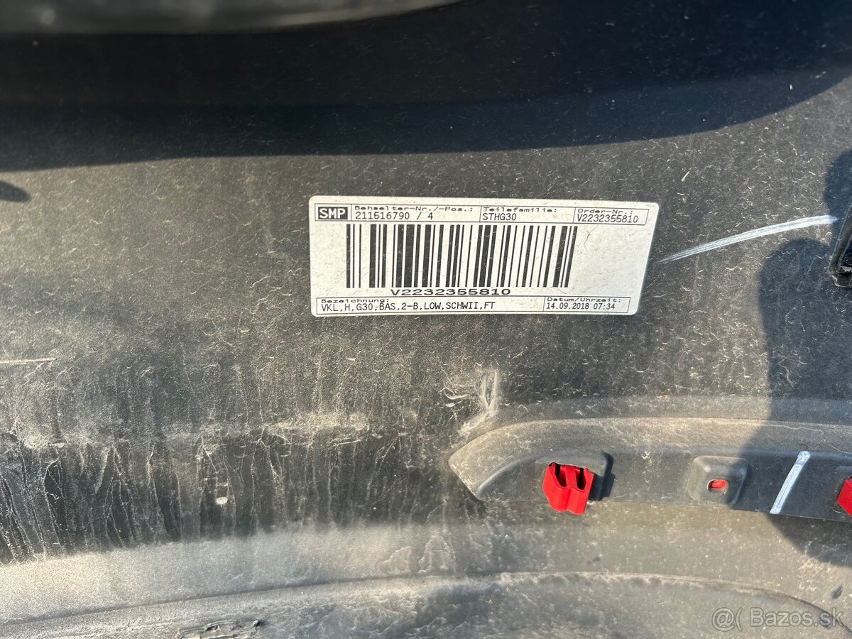 BMW g30 2018 zadný nárazník - 5