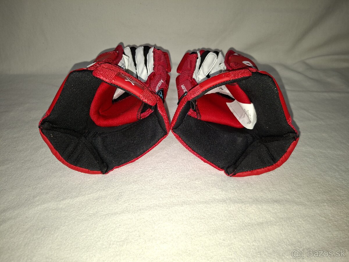 Červené rukavice Bauer - 5