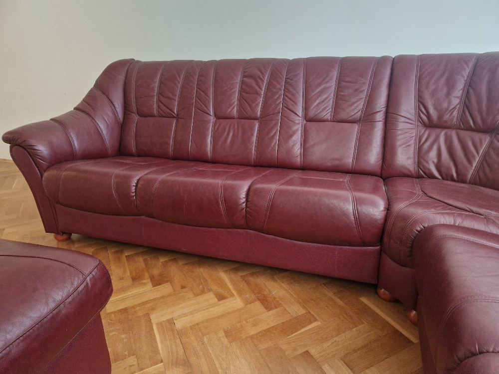 kozena rohova sedacia suprava - 5