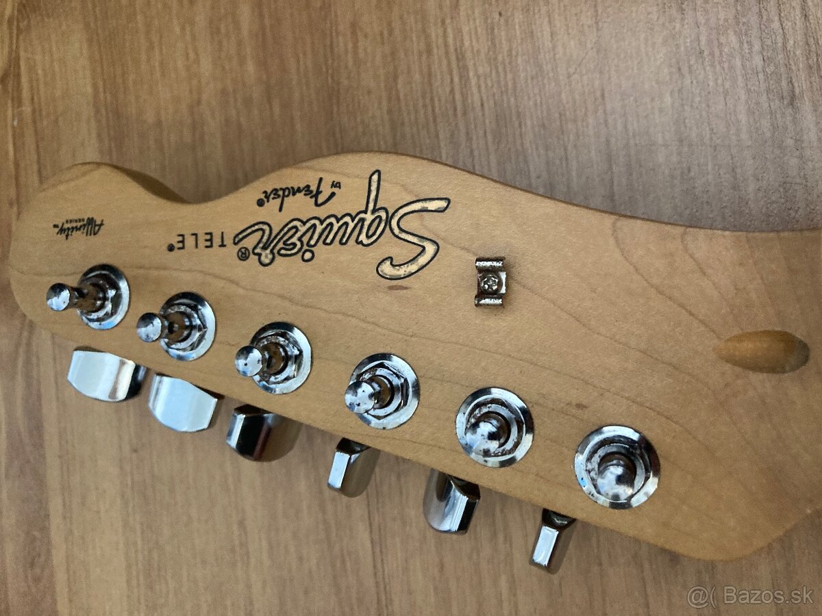 Gitara Squier telecaster+Fender mustang II modelingové Kombo - 5