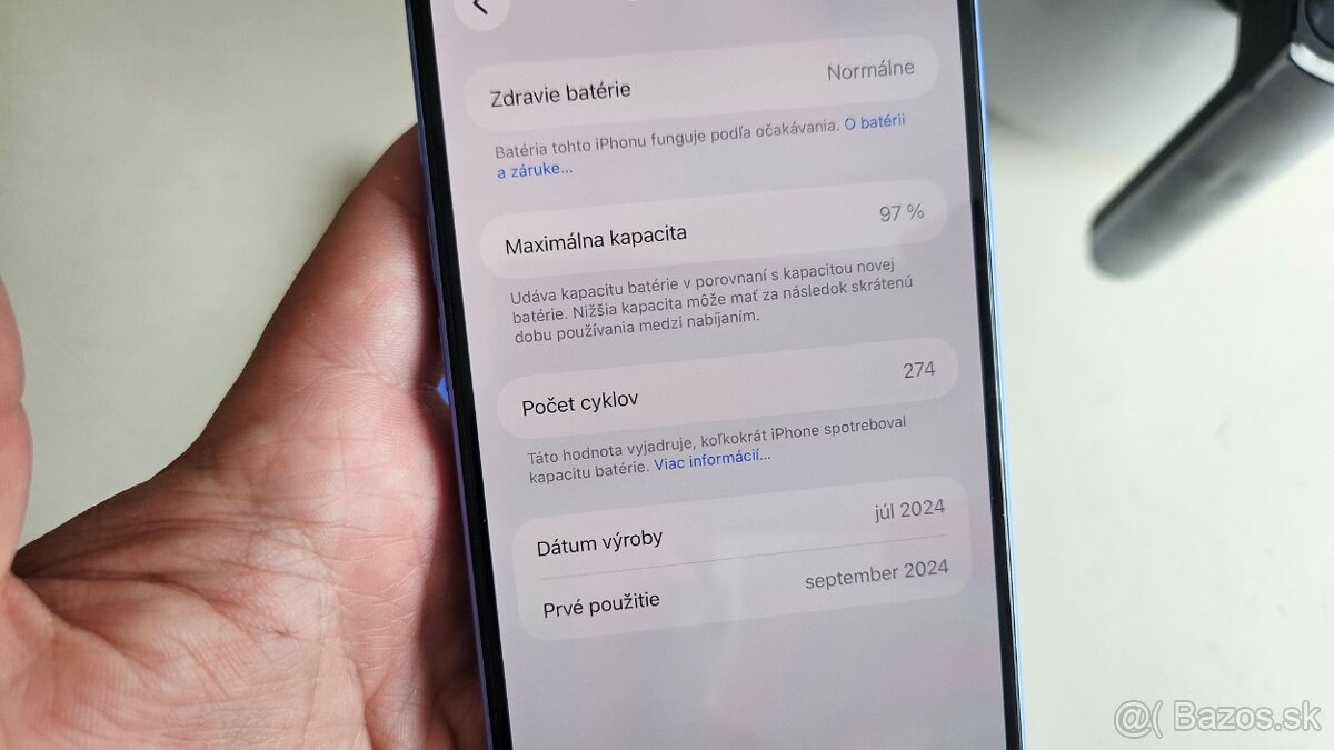 Apple iPhone 16 Plus 128GB modrý - aj vymením - 5