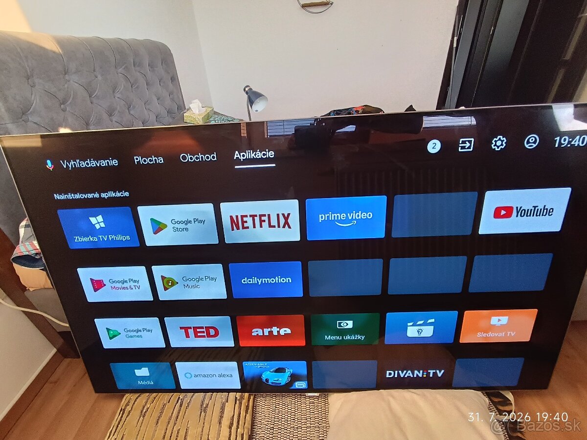 Smart OLED Philips 65OLED873/12 65" s miernym poškodením - 5
