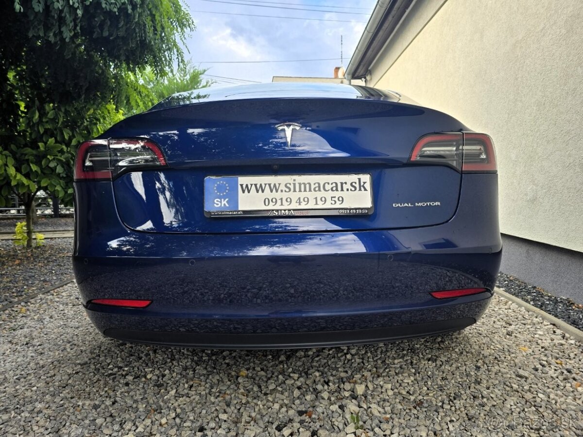 Tesla Model 3 Long Range 366kw, Mesačne: 393€ - 5
