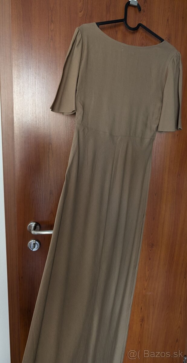 Reserved nové ľanové maxi šaty - 5