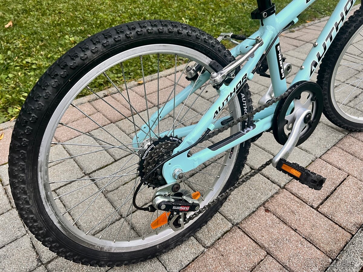 Predám detský bicykel AUTHOR COSMIC 20" – mentolový - 5