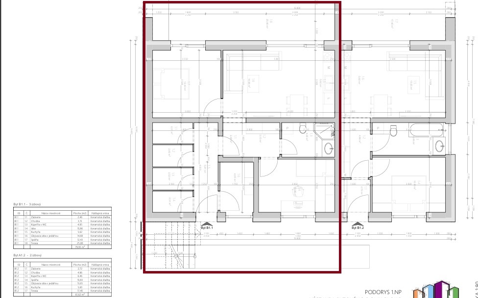 3-izbový byt NOVOSTAVBA NA KĽUČ - 5