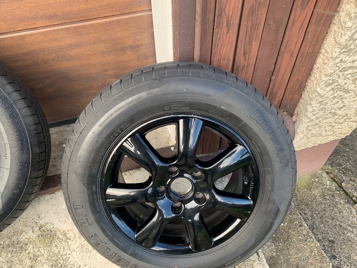 komplet letne kolesa 17" na VW TOUAREG - 5