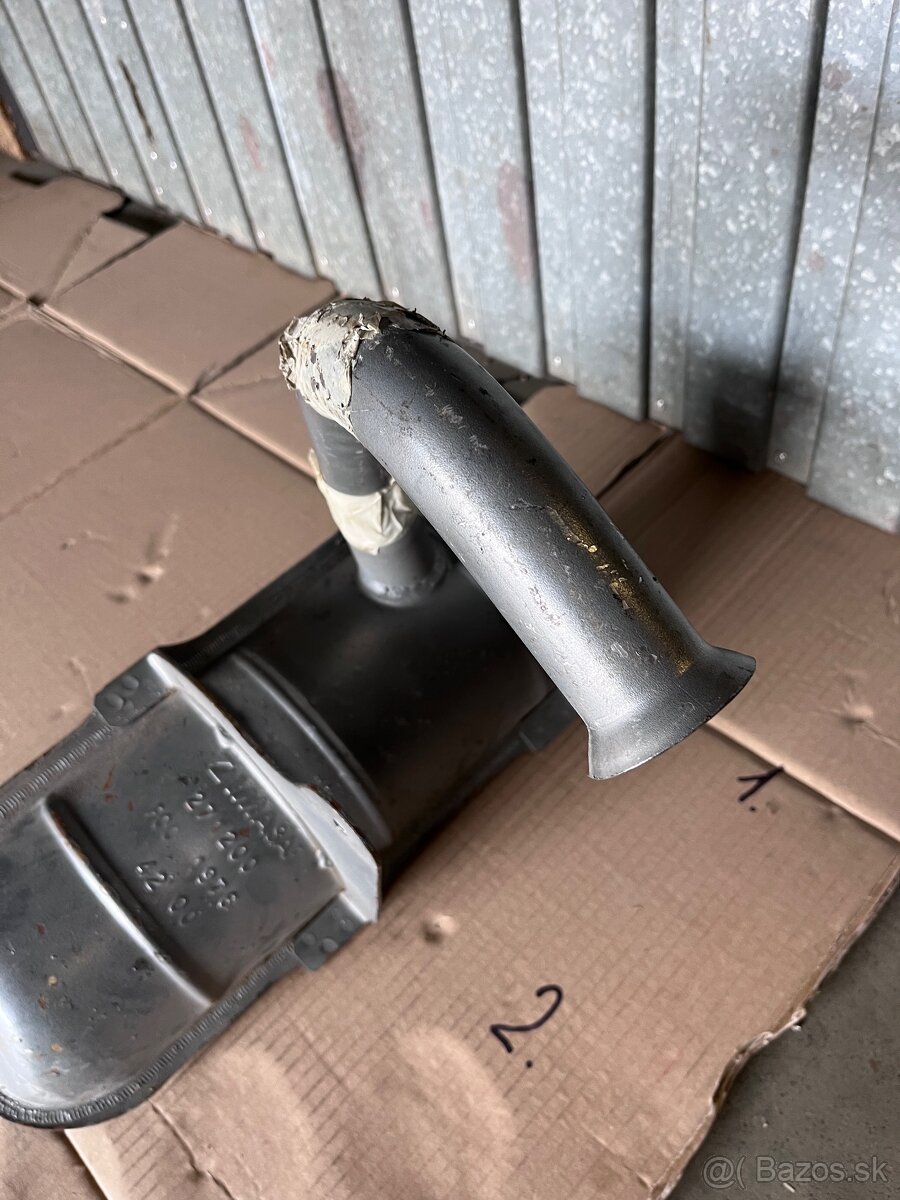 Fiat 850 tlmič výfuku nový - 5