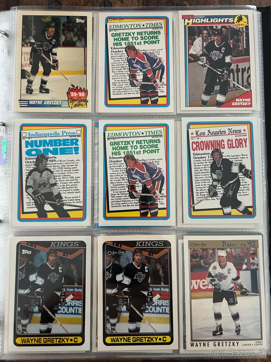 Hokejove kartičky Wayne Gretzky - 5