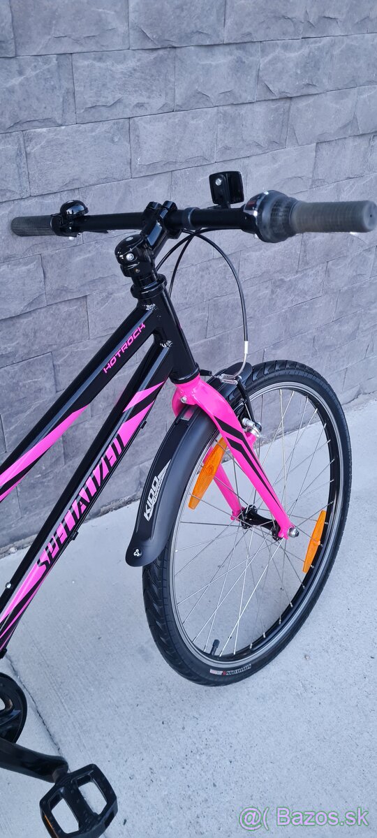 Bicykel Specialized 24" pinkblack - 5