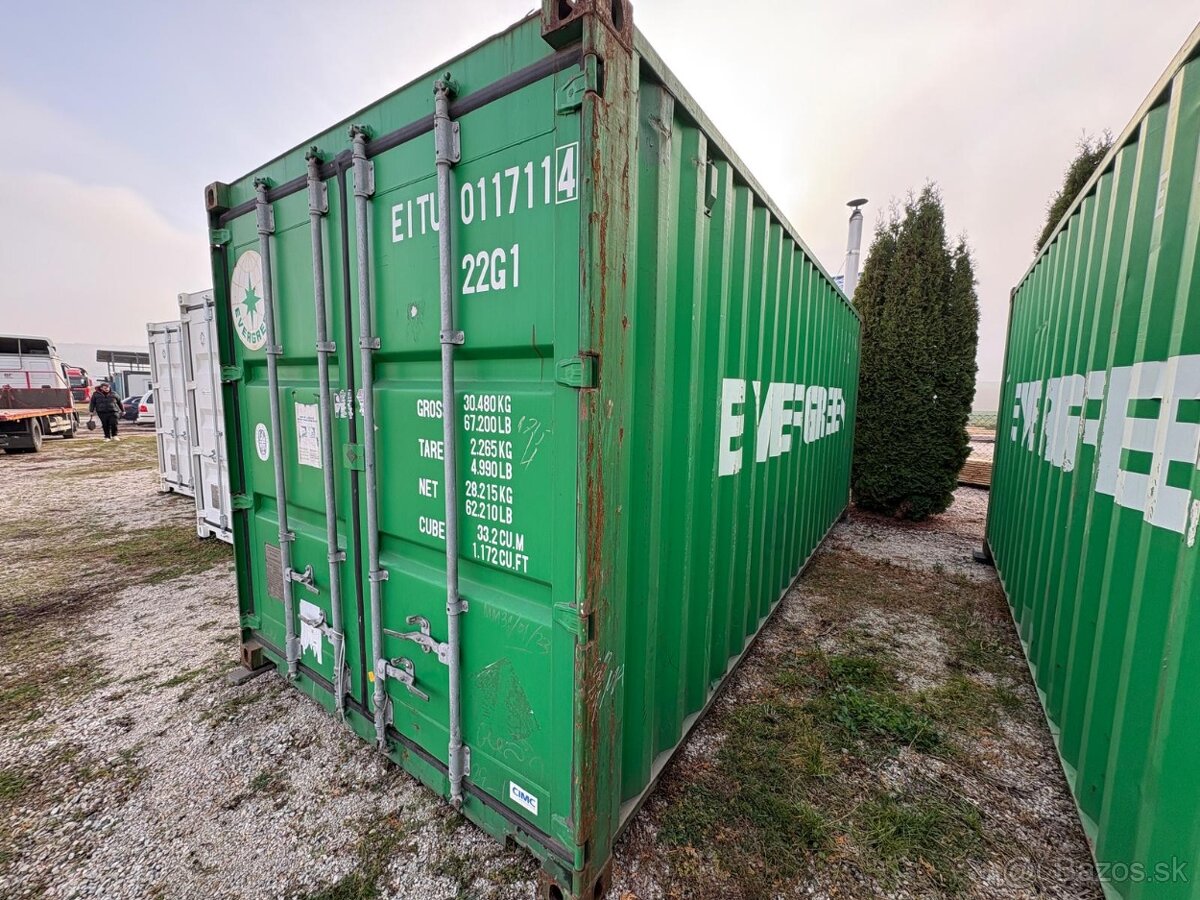 Predám lodný/skladový kontajner 20ft - 6m - 5