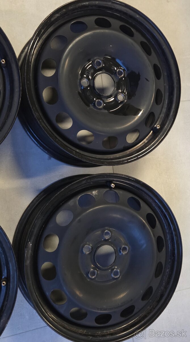 Plechove disky 5x112 r16 skoda vw audi a ine - 5