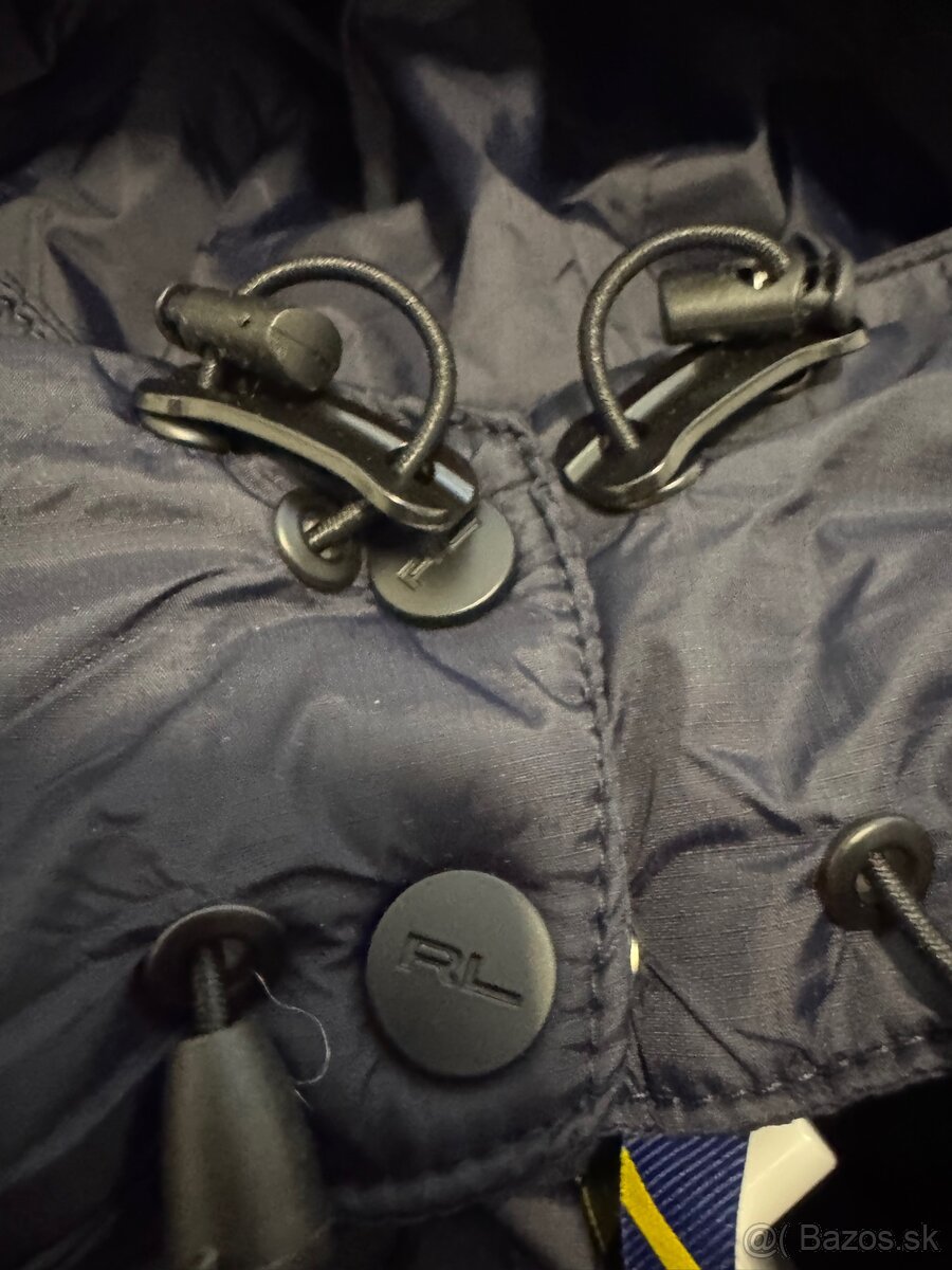 poloralphlauren modrá bunda - 5