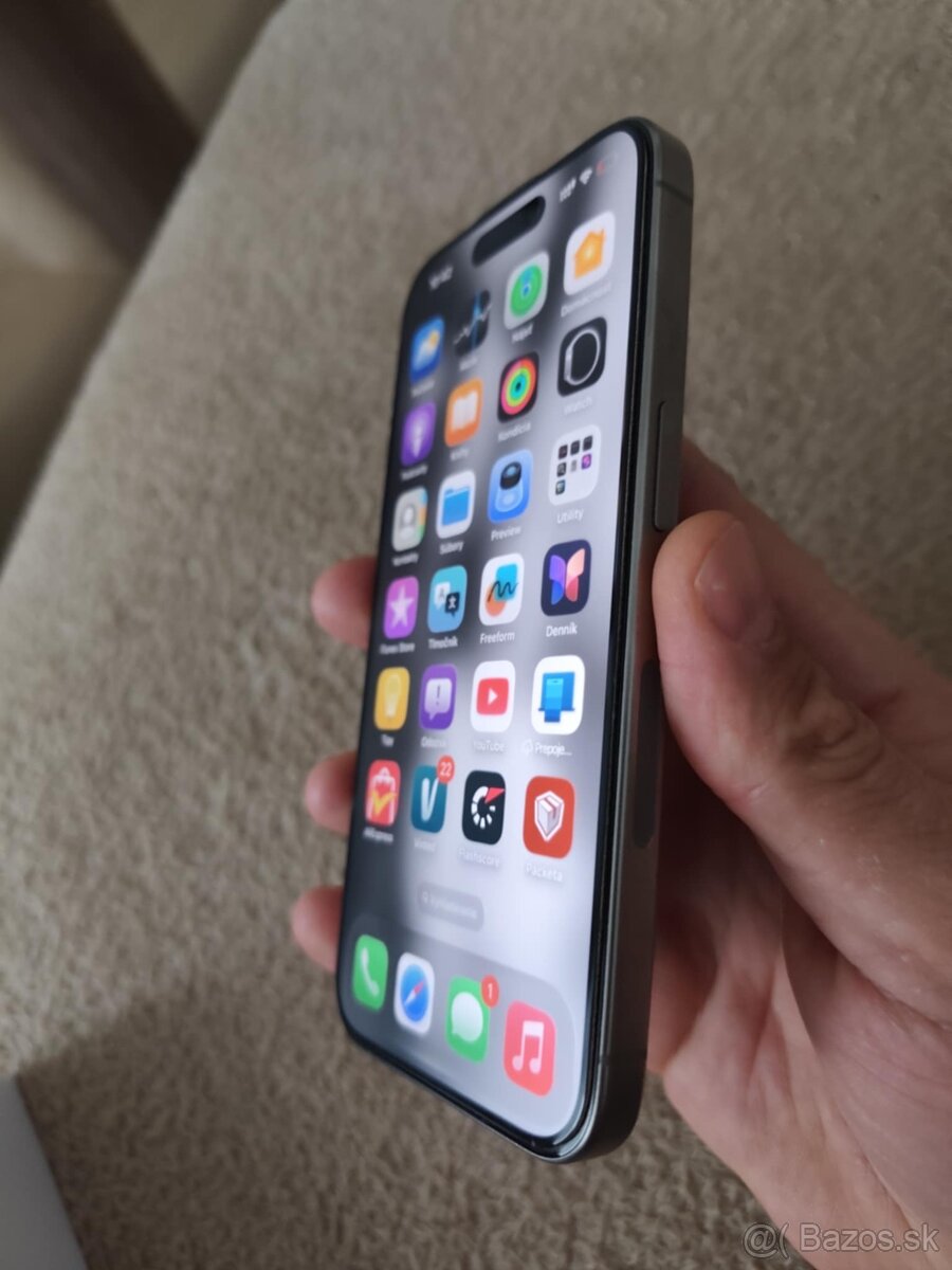 Iphone 15 pro 128gb titanium ESIM - 5