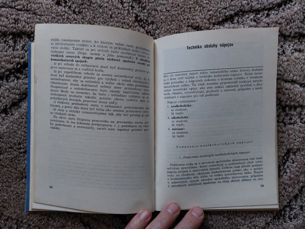 Obsluha a stolovanie pre 1. ročník stredných škôl spoločného - 5