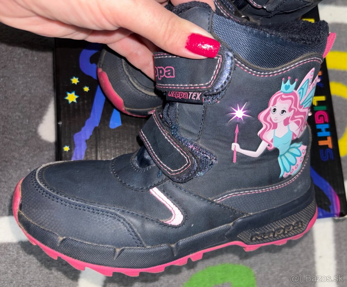 Zimné topánky Kappa v.32/33 poštovné v cene 15eur - 5