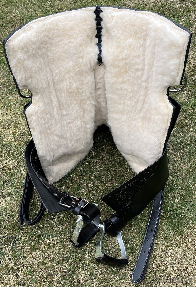 Westernový sedlový komplet 1) černý - 5