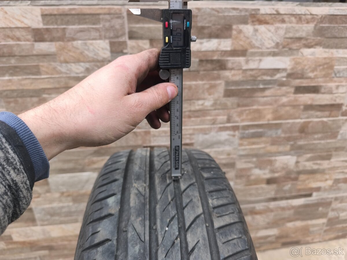 Predám letné pneumatiky 205/50r17 - 5