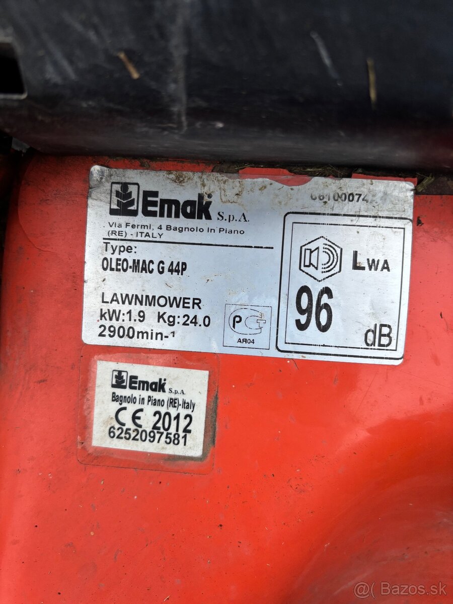 Benzinova kosačka - 5