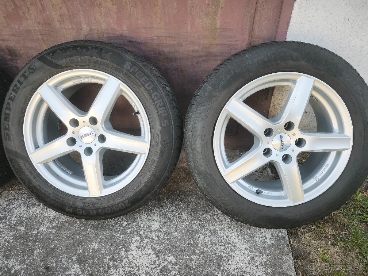5x112,r16,Dezent,7J,et35 + možnosť pneu - 5