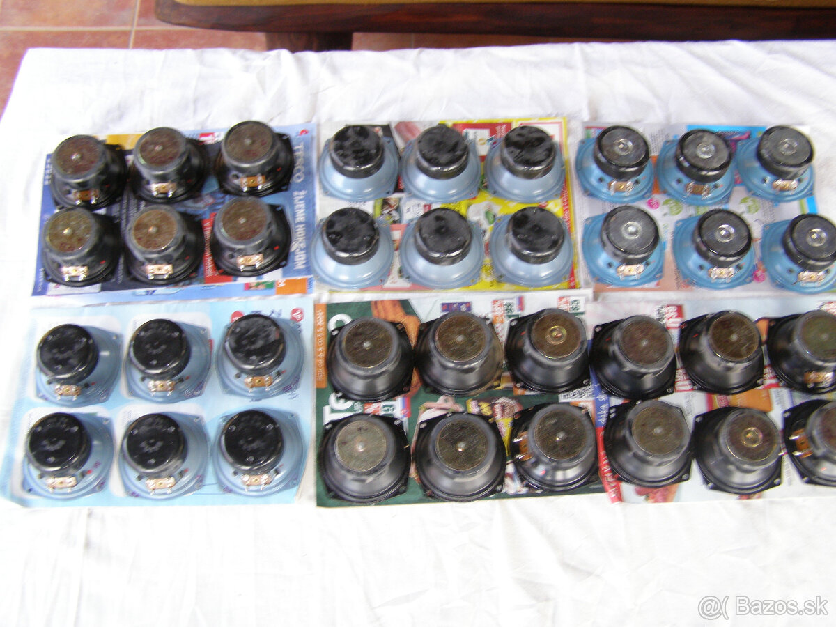 Reproduktory TESLA ARM,ARV, mikrofony AKG,TESLA,SHURE - 5