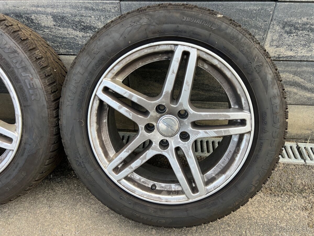 Predam Disky 5x112 225/55 R17 101V zimne - 5