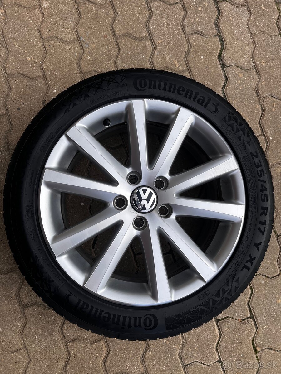 VW originál hliníkové disky BBS 5x112 r17 - 5