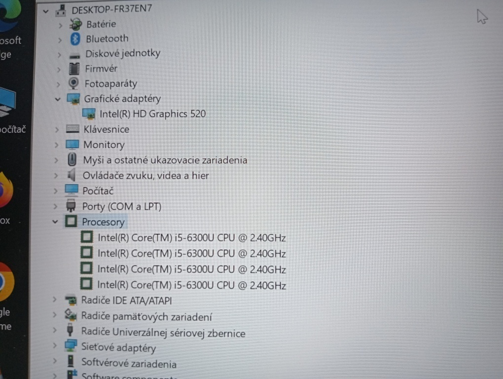 predám Lenovo Thinkpad T460 , Intel i5 , 8gb ram , Win 10 - 5
