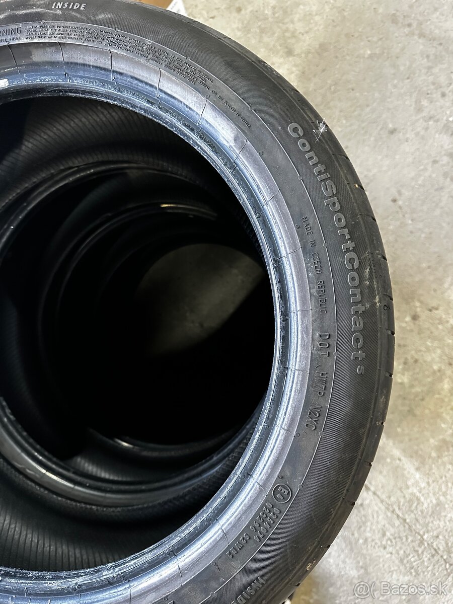 Predám letné pneumatiky 205/50 r17 continental - 5