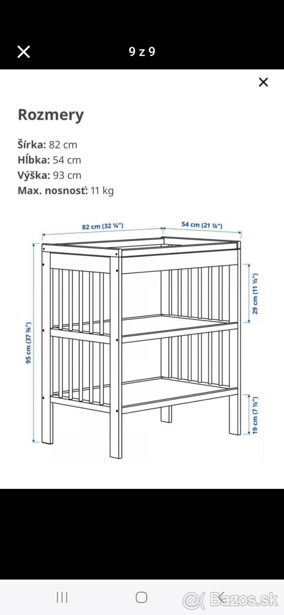 Prebalovaci pult Ikea - 5