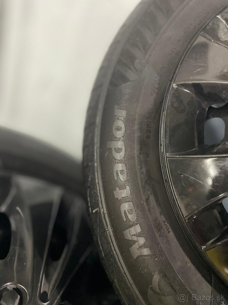 🛞Predám Originál VW plechove disky zimné 195/65 r15 - 5