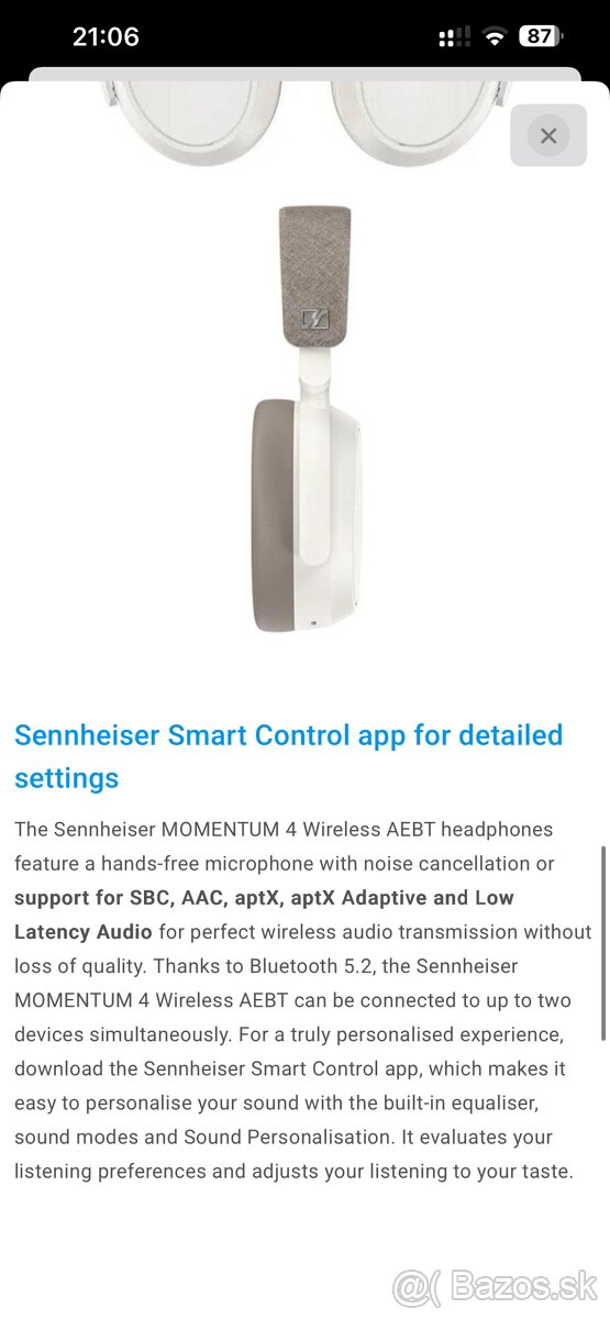 Sennheiser MOMENTUM 4 Wireless - 5