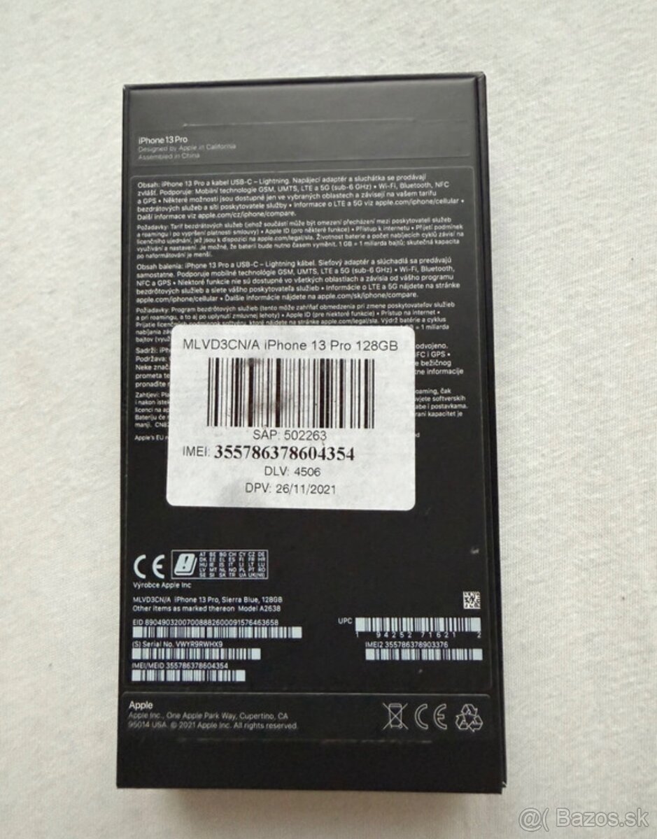 Iphone 13pro 128gb sierra blue - 5