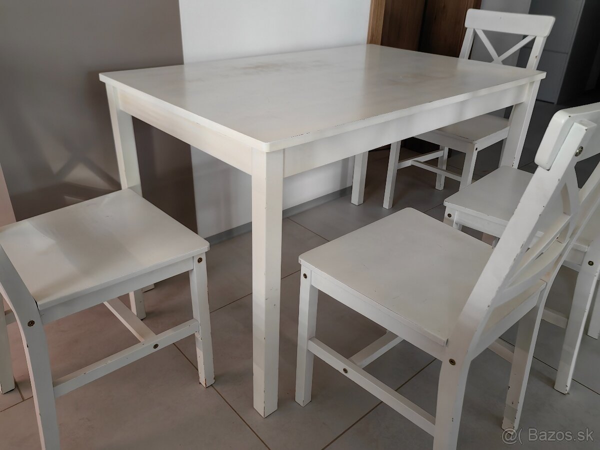 Stôl + 4 stoličky - 5