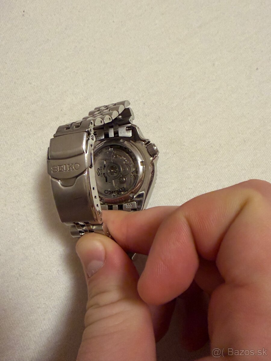 SEIKO 5 Sport Automatic GMT modré. - 5
