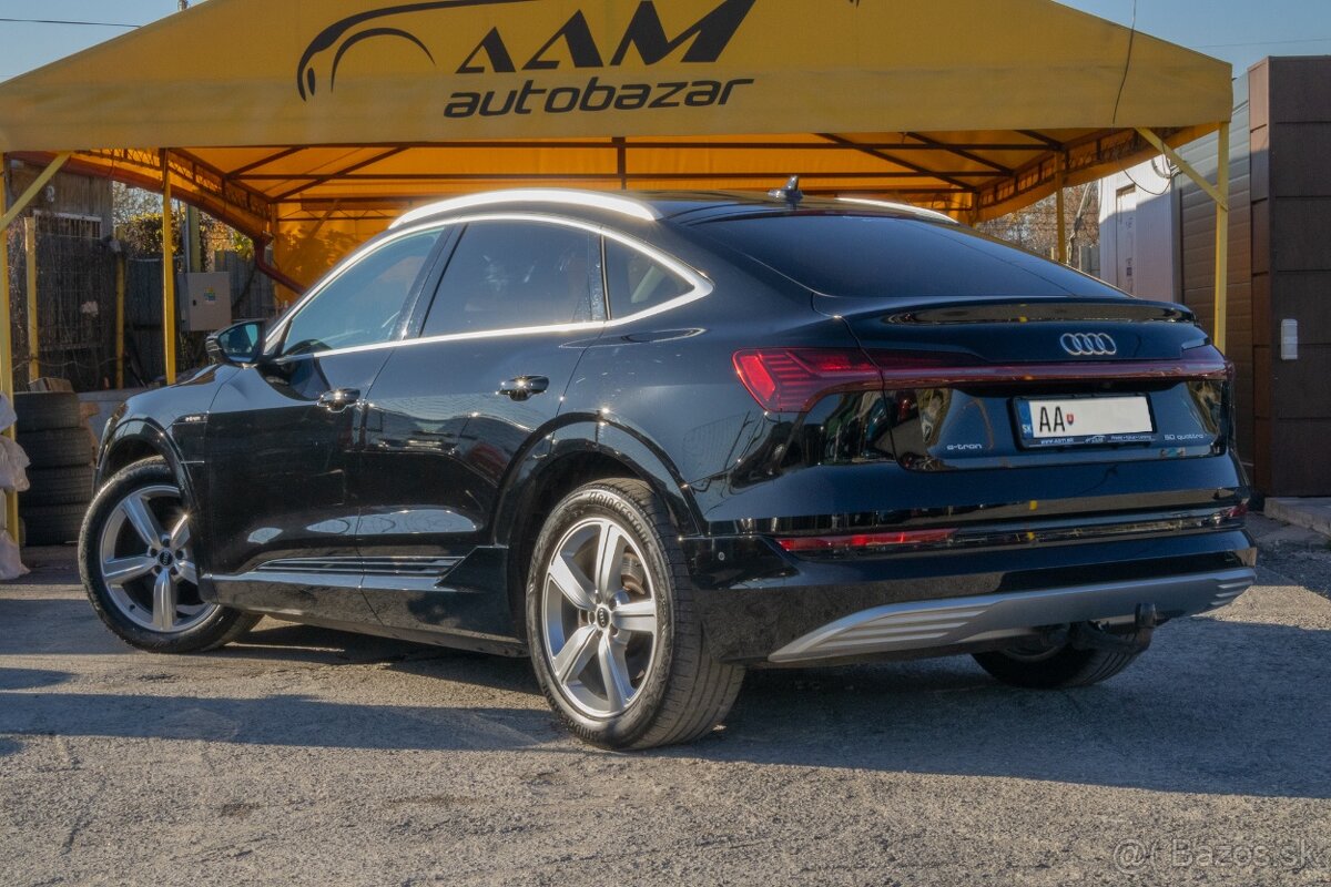 Audi E-tron 50 2022 quattro Sportback -NEBÚRANÉ - 5