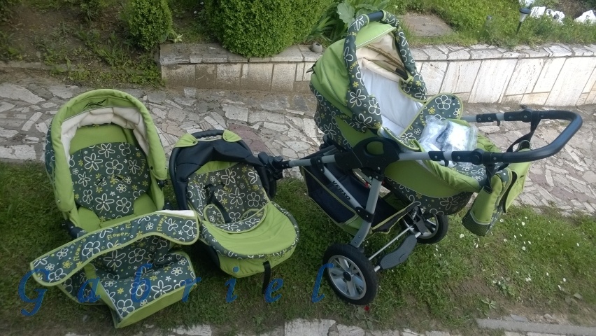 Detský kočiar VERSO - 3-kombinácia - 5