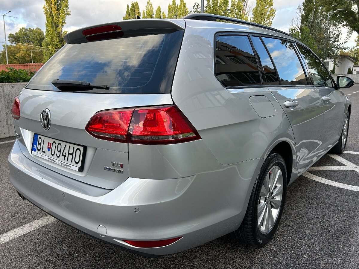 VW GOLF VARIANT 1,6 TDI,r.v2014,KÚP. SK,2.MAJITEĽ,PO SERVISE - 5