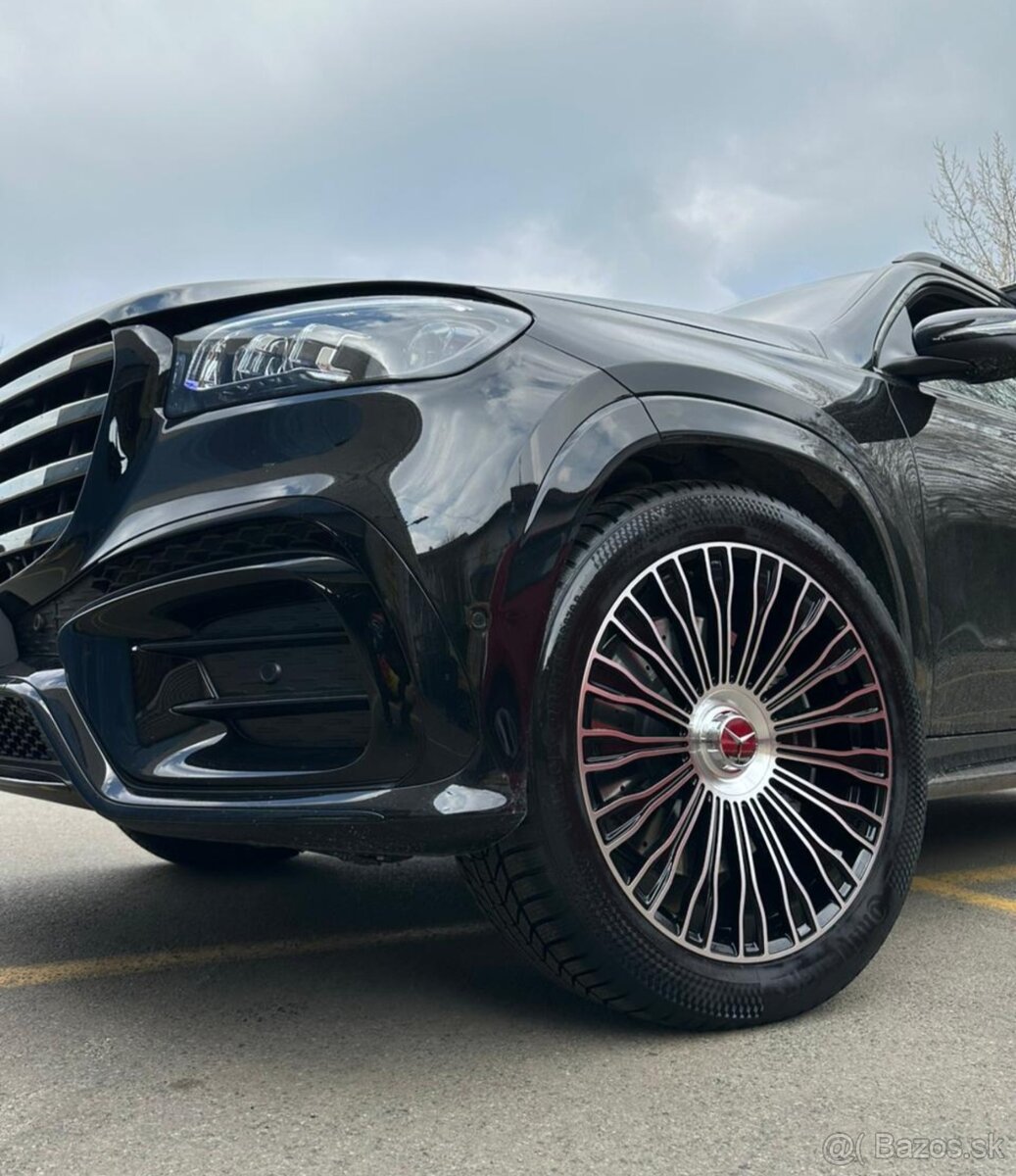 Nová sada 22" al.disky design Mercedes GLS +zimní pneu - 5