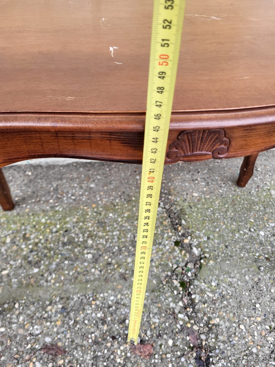 Starožitný odkladací stolík - 5