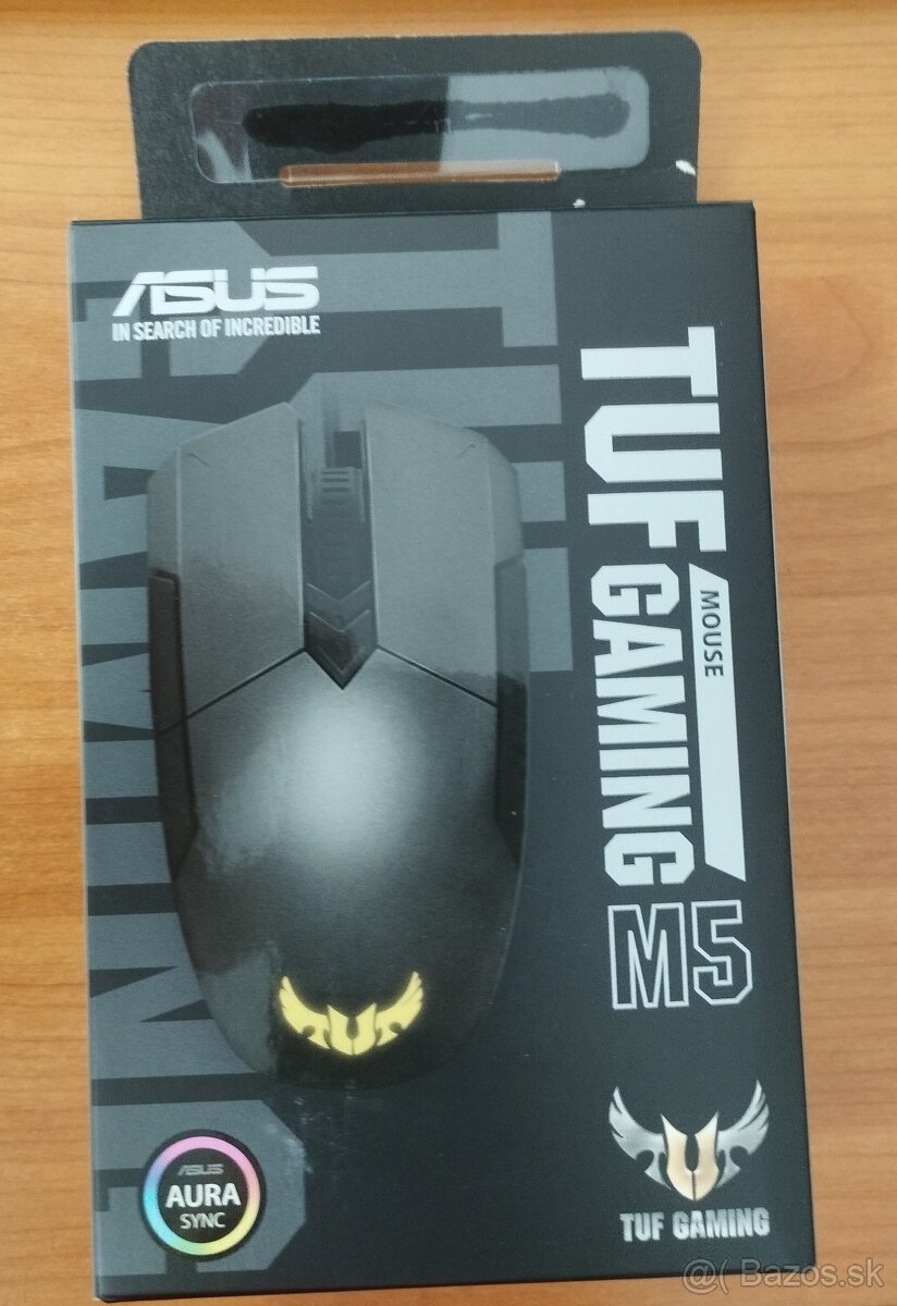 Predám novú hernú myš Asus Tuf Gaming M5. - 5