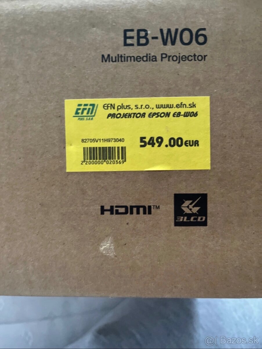 Dataprojektor Epson EB-W06 - 5