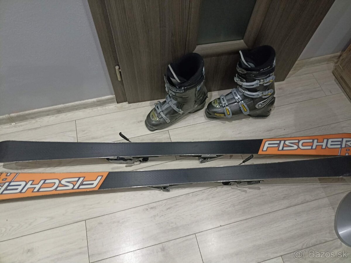 lyžiarky Head a lyže - 5