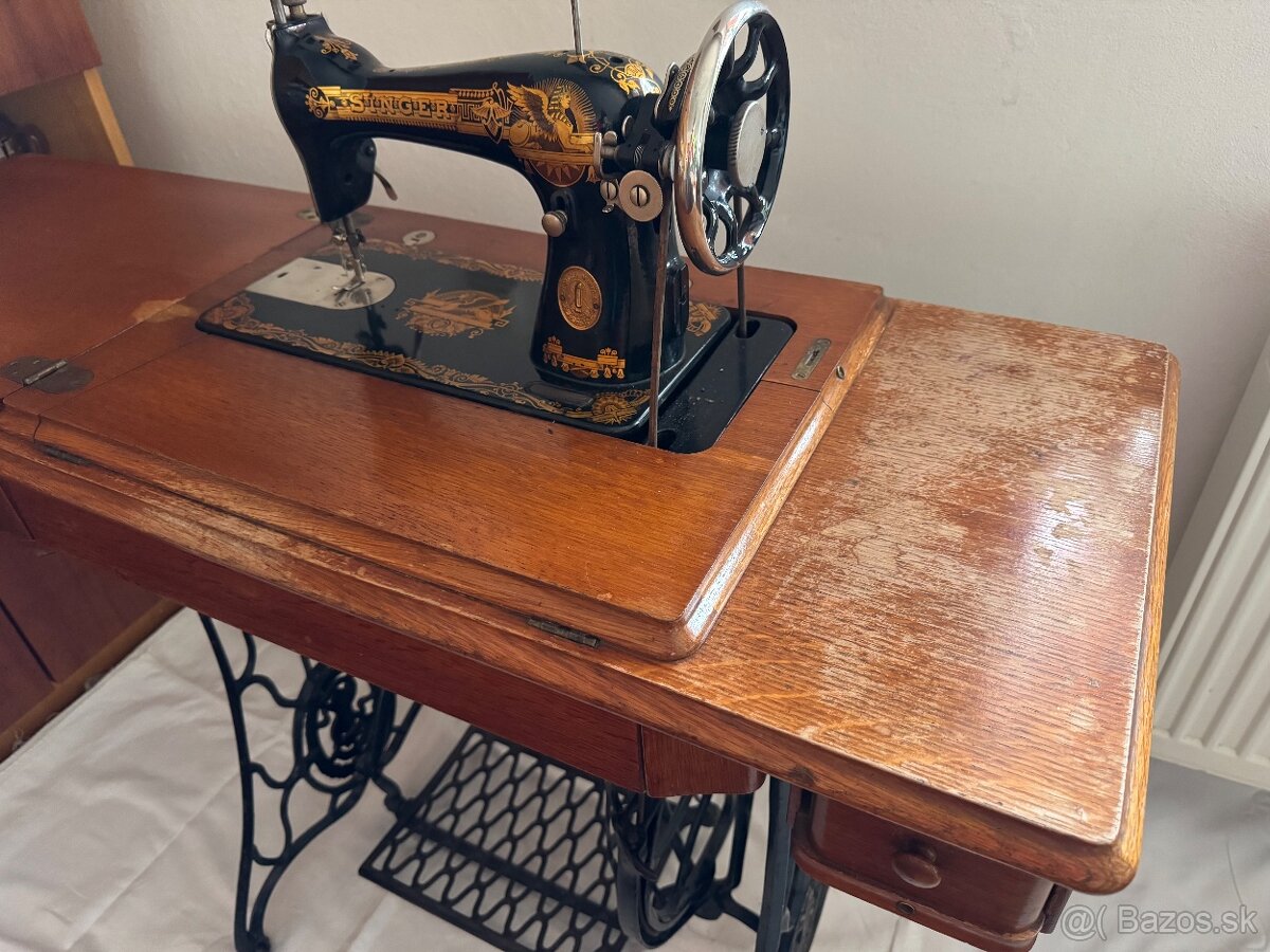 Šijací stroj Singer, edícia Gold Sphinx, ročník 1905 - 5