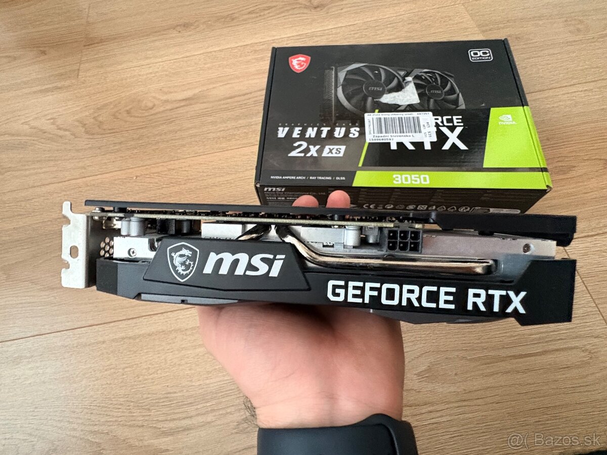 MSI GeForce RTX 3050 VENTUS 2X XS 8G OC - 5