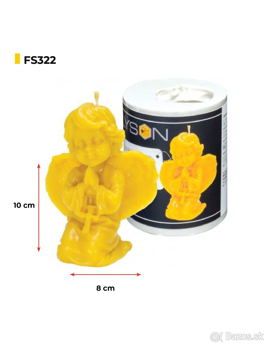 predám - silikonove formy/silikonová forma/ na včelí vosk - 5