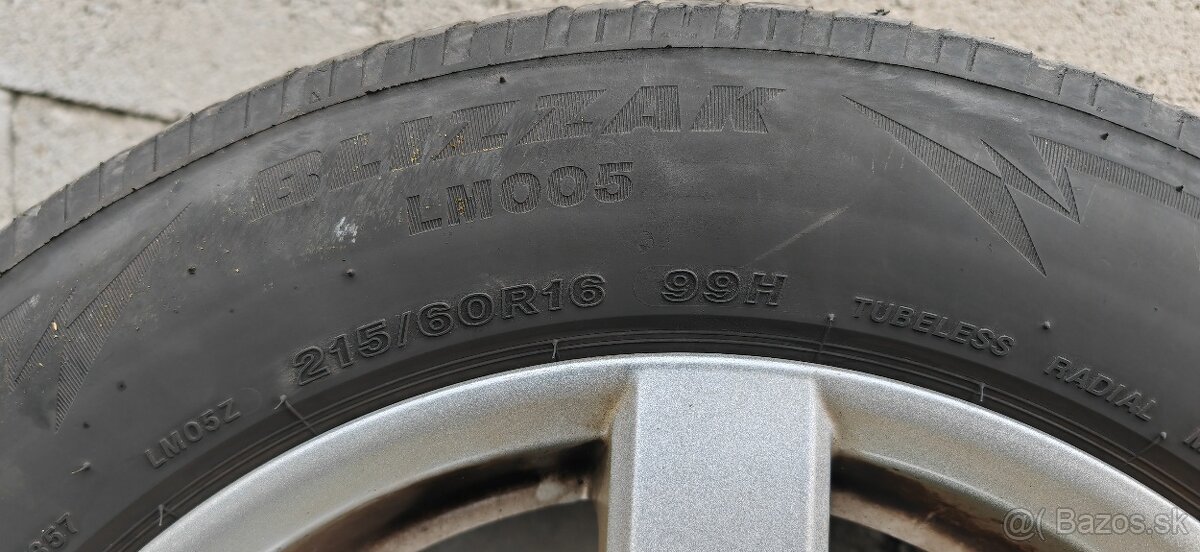 Hliníkové disky 5x108 R16 - 5