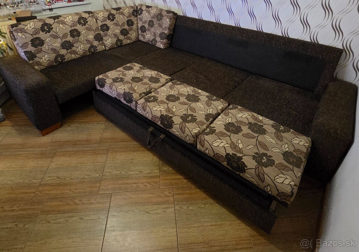 Sedacia súprava + taburet - 5