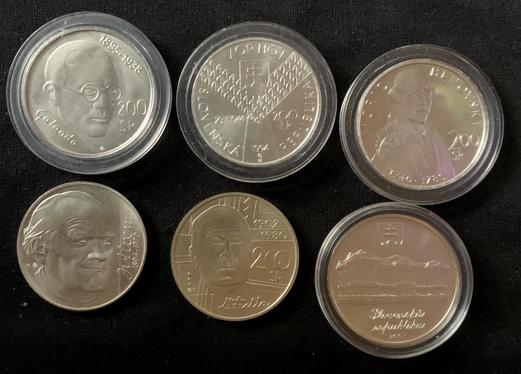 Slovenské mince 200 Sk - 5