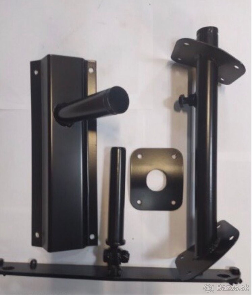 Originální Plexi sidecar držák kulometu plachta na sajdu - 5